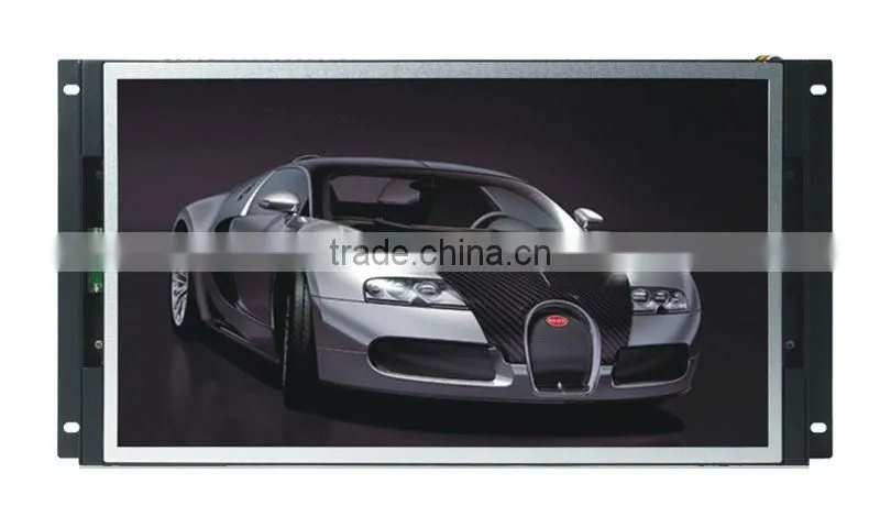 Indoor wide screen 1080P open frame 32 inch advertising screen