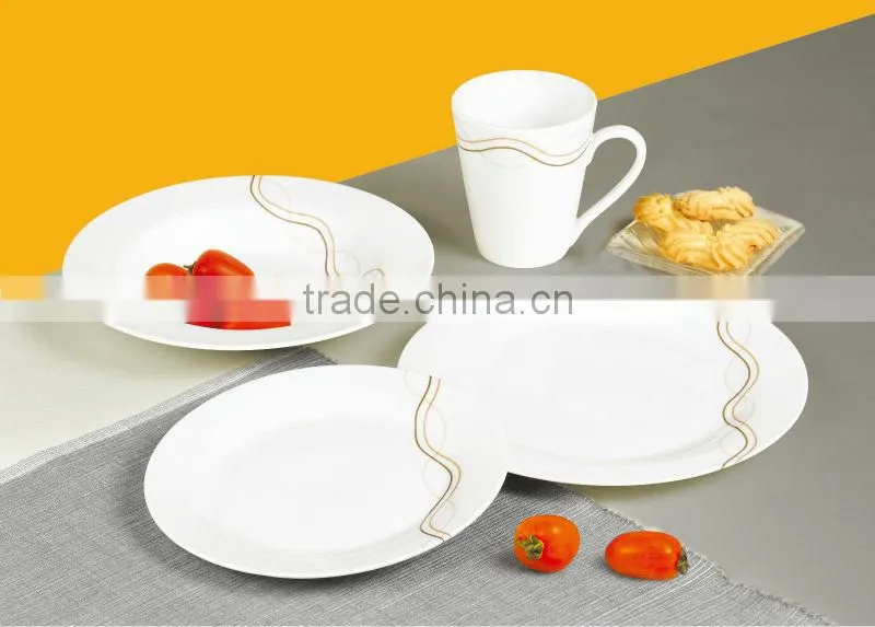 20pcs decal bone China dinner set