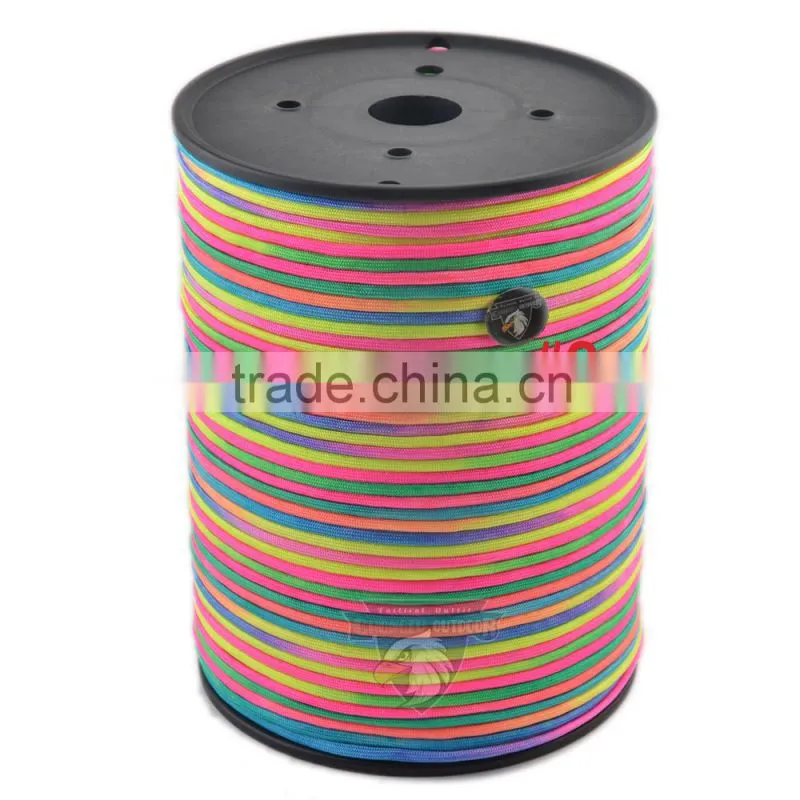2015 rainbow 1000ft spool paracord for sales