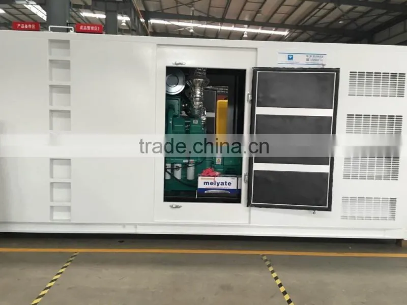 500KW Soundproof genset powered by CCEC engine KTA38-G