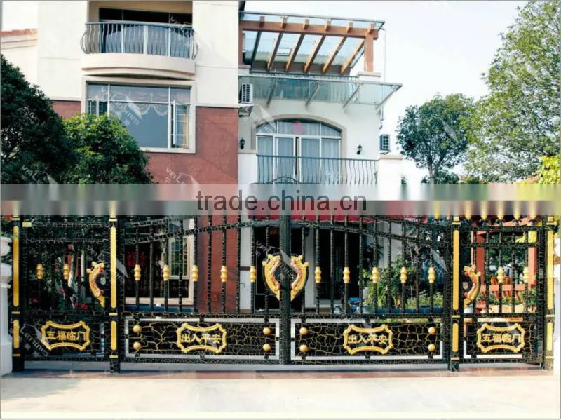 Valenmis villa aluminum gate