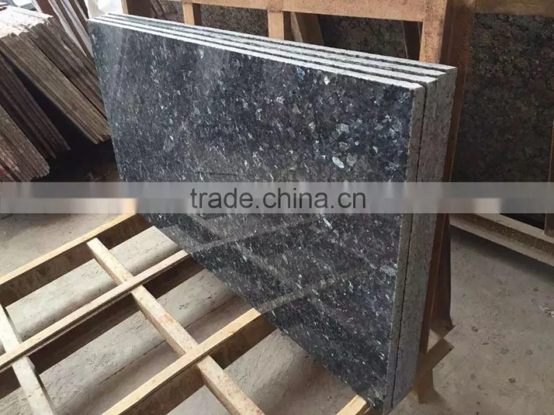 Blue pearl granite slab
