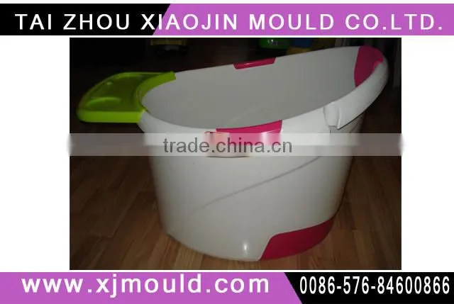 second handle plastic baby bathtub mould