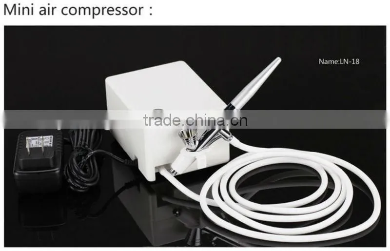 airbrush pen compressor kit for body painting, car painting, nail art, face makeup