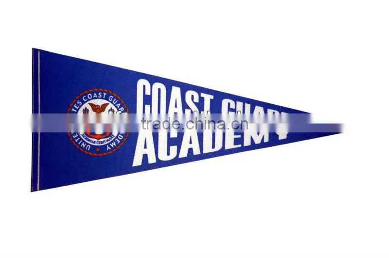 hot sell custom flag sublimation felt pennant