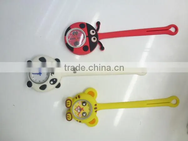 cute cartoon design silicone pocket nurse watch patent
