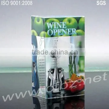 2014 new style wine opener packaging made by PET/PP/PVC