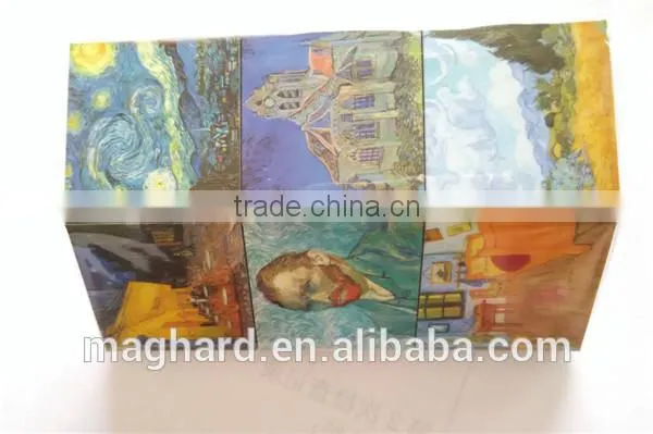 China supplier wholesale Custom Fridge Magnets Type paper puzzle magnet