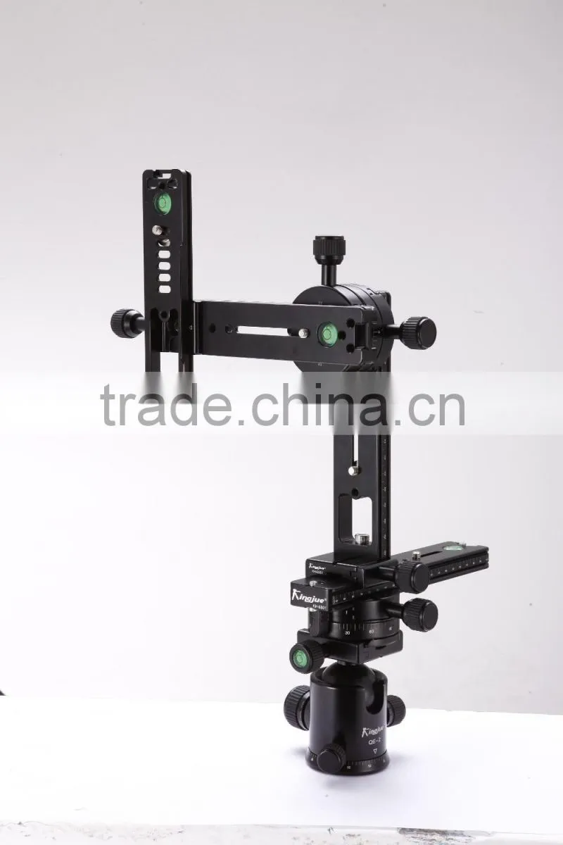 Aluminum multifunctional panoramic head for professional photography