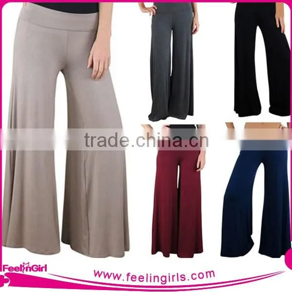 Fast Delivery Various Types Of Sexy Palazzo Trousers For Ladies