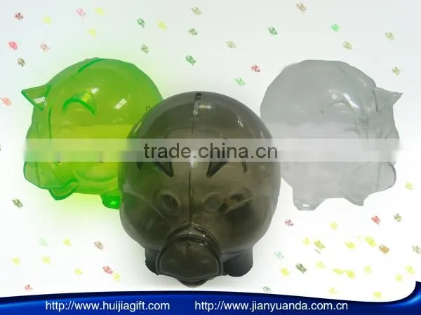 Piggy bank designed for coin collection