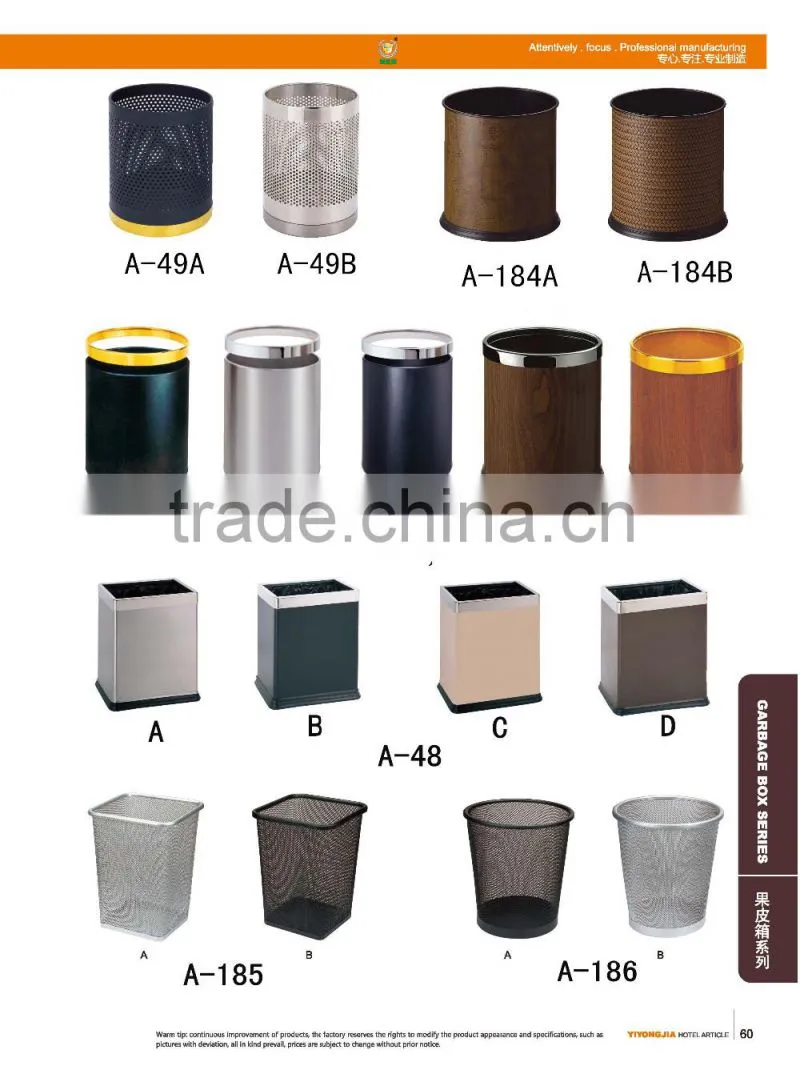 office waste paper bin metal mesh trash bin indoor dustbin
