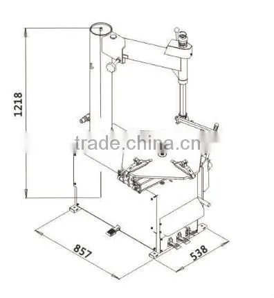 Portable manual tire changer for sale with competitive price