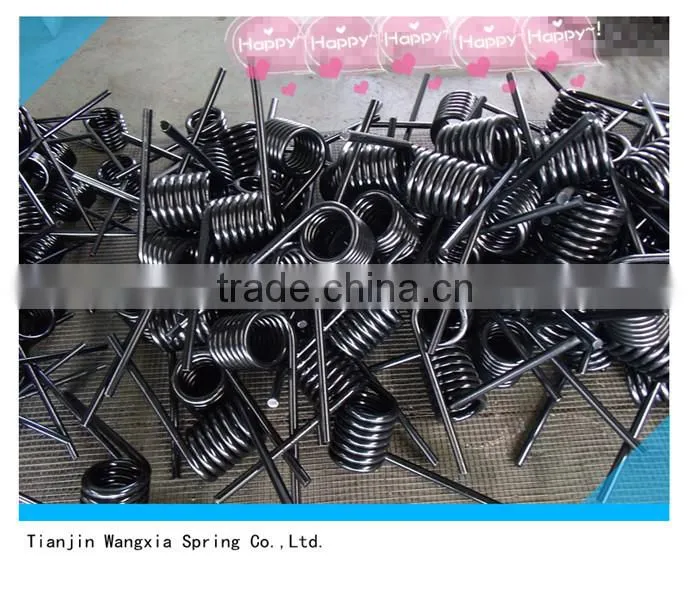 Stainless Steel / Carbon Steel Used in Auto / Elevator / Agriculture Machinery Torsional Spring / Torsion Spring