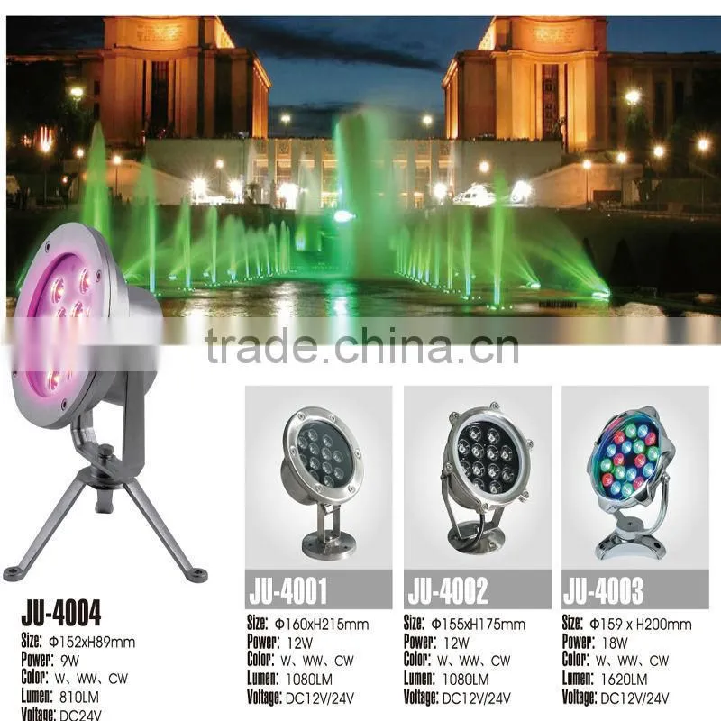 IP68 Stainless steel ip68 12v led pool light
