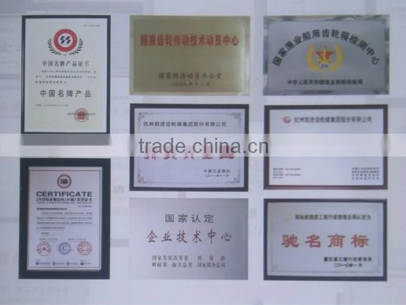 China Advance small gear reduction boxes HC65
