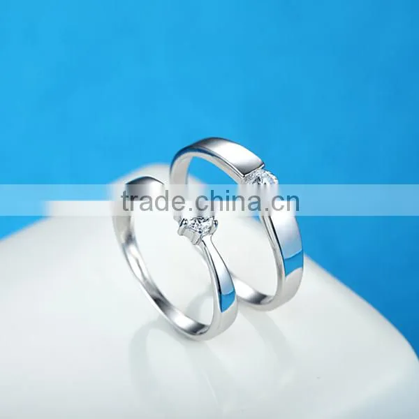 925 silver hot sale Newest Unique ring made with Chinese 3A zircon