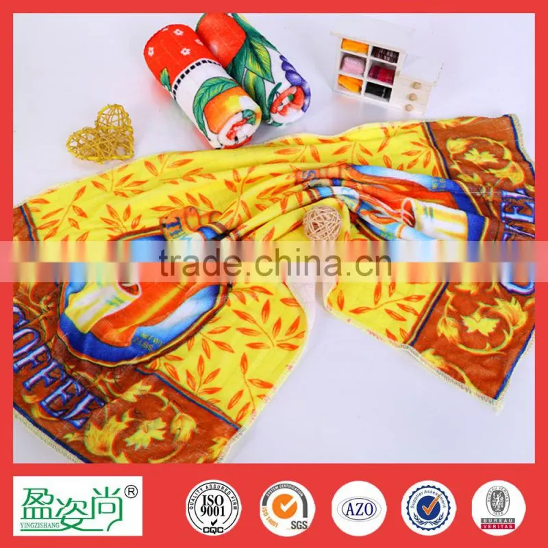 Mutil color unique desing face towel high quality eco-friendly kids beach towel