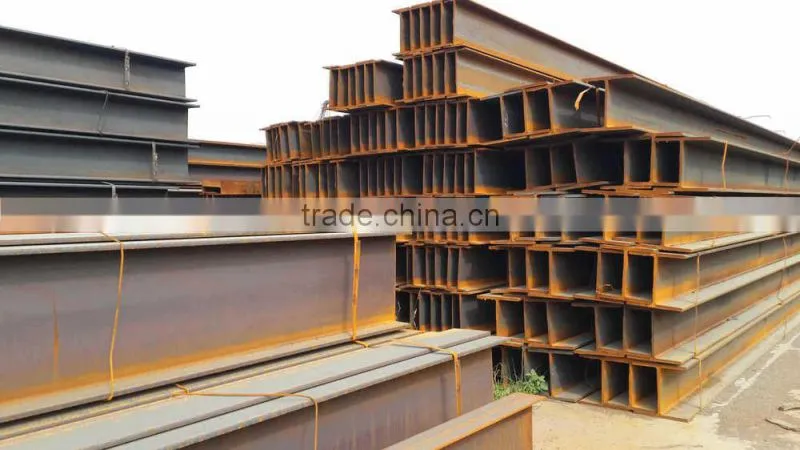 H section beams A36/ST37/SS400 H beam