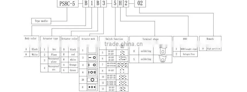 Double Rocker switch&lighted 120v 16A/250Vrocker switch