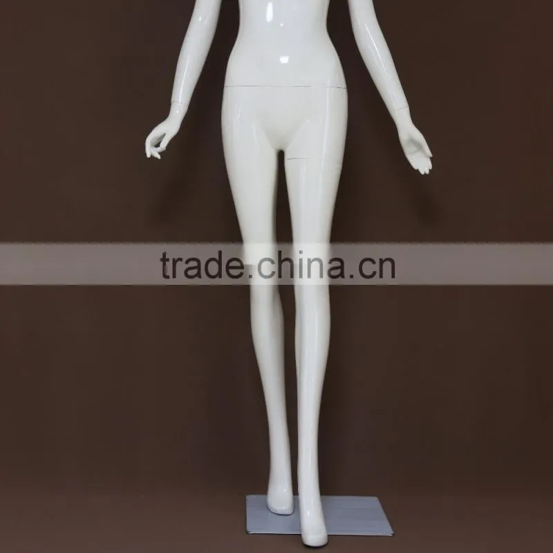 Attractive full body white chrome mannequins female mannequin wholesale