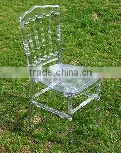 crystal resin chiavari chair