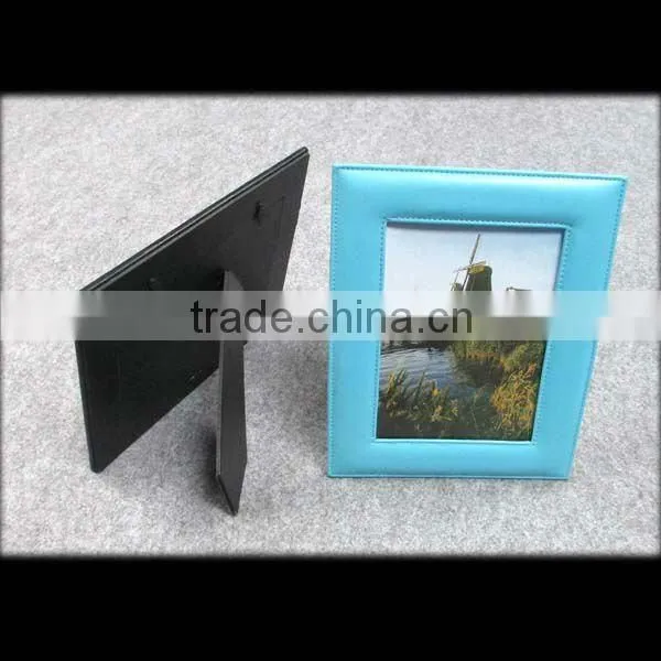 2013 new 5"x7" Standard leather fashion Picture Frame for promotion