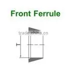 Double Ferrule, Front Ferrule, Rear Ferrule