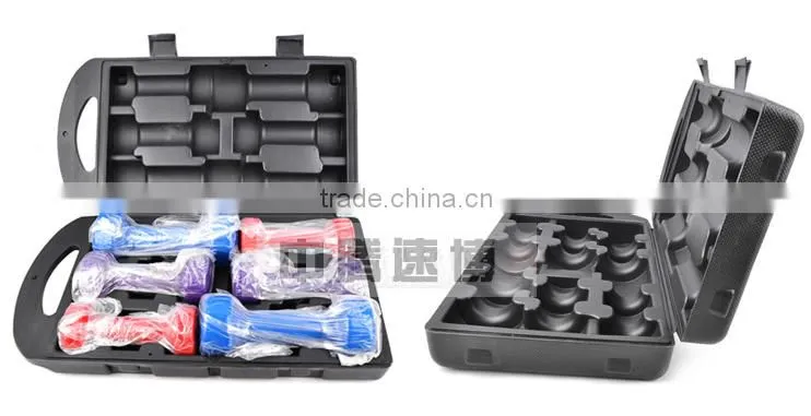 10kg vinyl dipped dumbbell for Women lose weight