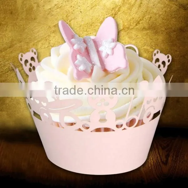 crazy selling popular wedding decoration cupcake wrappers cake baking cups