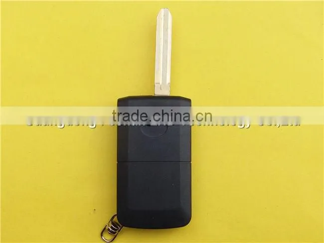 2 buttons modified flip key Toyota folding car key shell