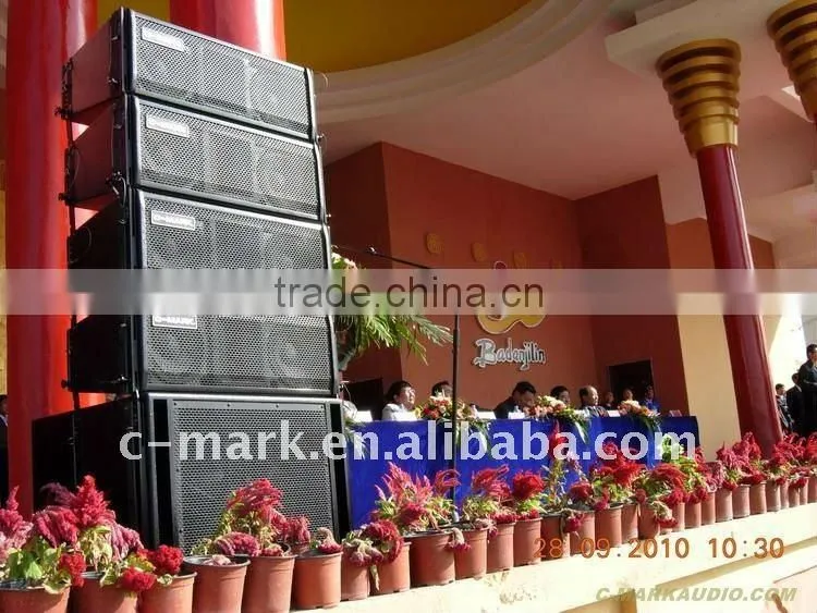 C-mark powered professional line array speaker CT1801A