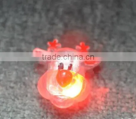 Santa Flashing Pendant Christmas Tree Snowman Reindeer LED Pendant Necklace