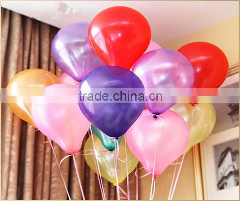 HOT SALE 9 inch party/advertising latex round balloons