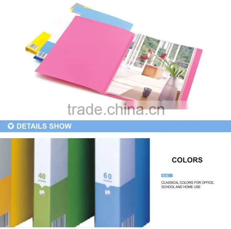 Promotional plastic file folder assorted