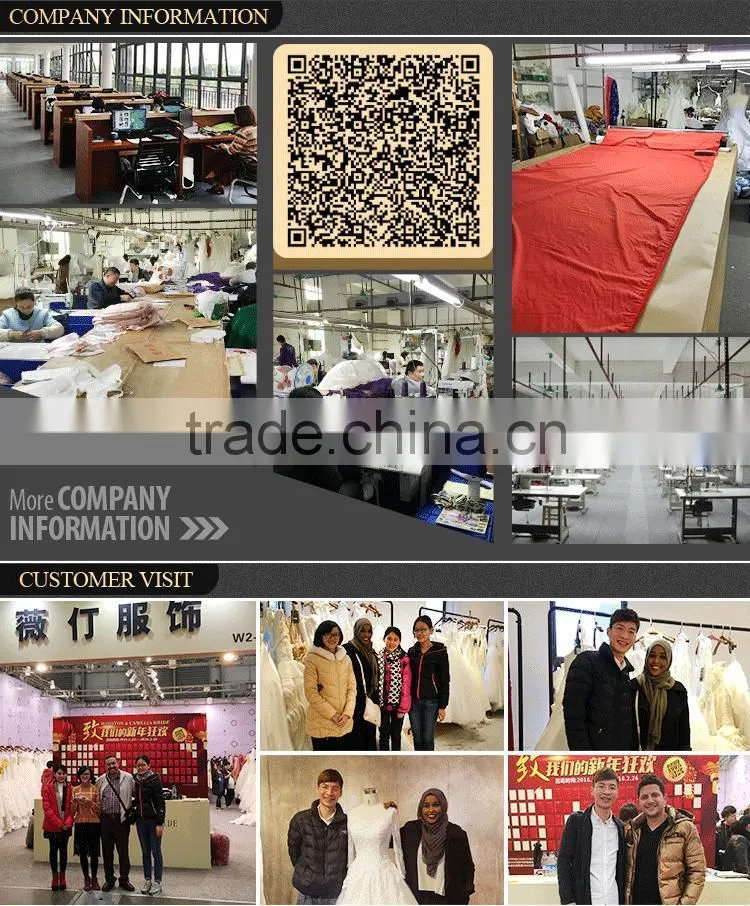 China supply all kinds of wedding party dress
