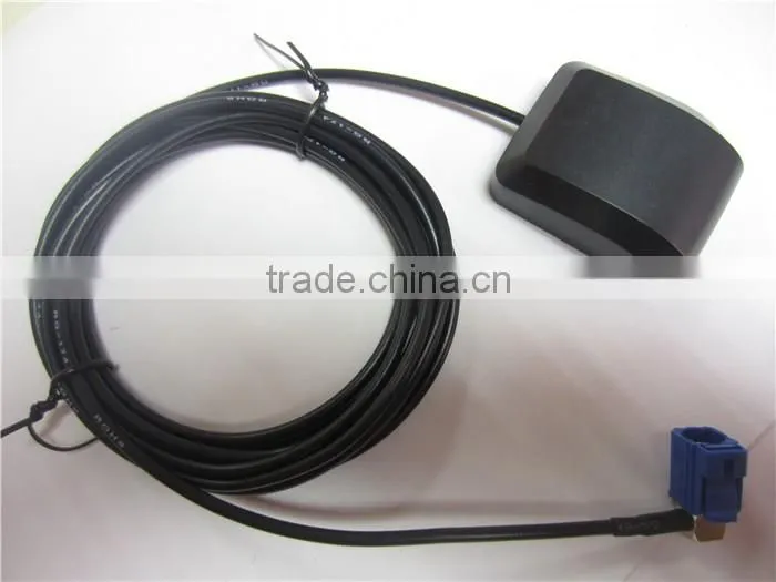 active antenna gps Fakra conenctor GPS locator signal antenna with Two Amplification DVD Navigation