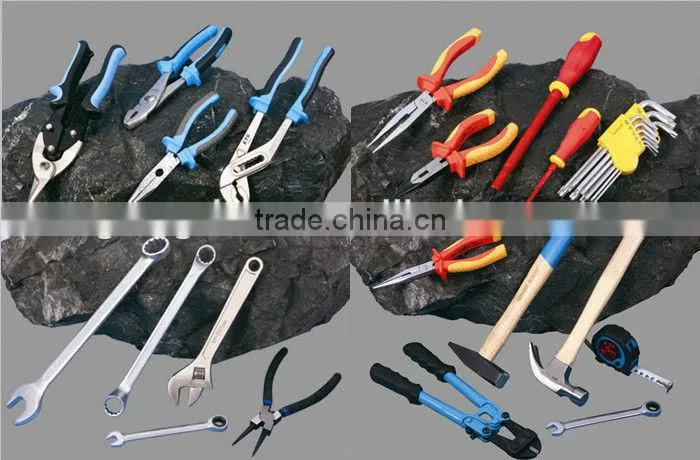 tool cabinet with hand tool set