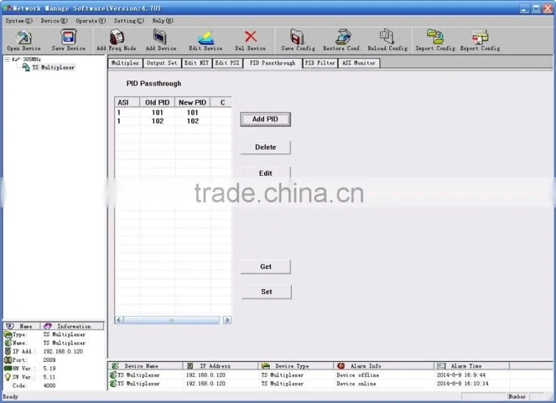 SC-2101 Digita Receiver TS IP Multiplexer