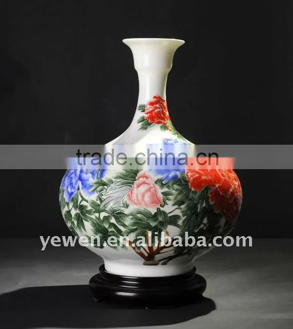 ceramic flower vase