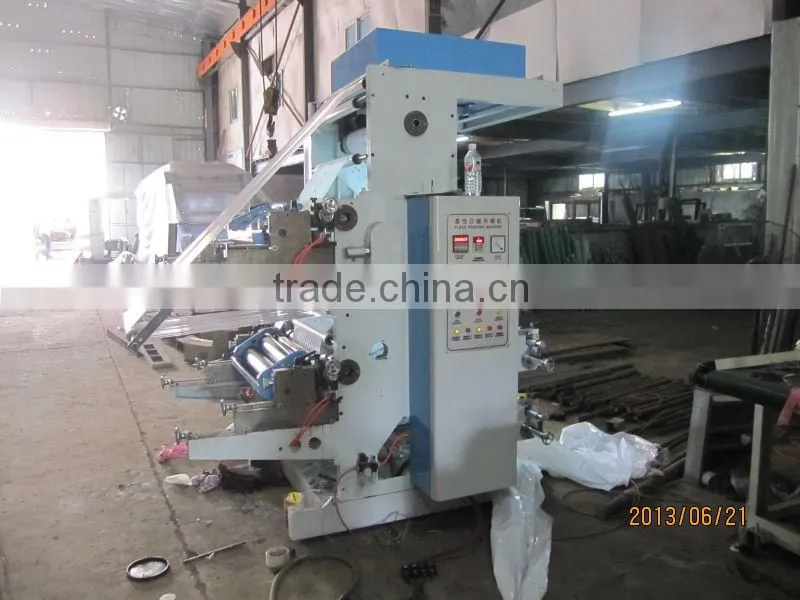 HERO BRAND High speed 2 color PE film flexo printing machine price