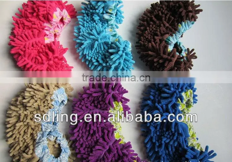 chenille shoe covers loon slippers
