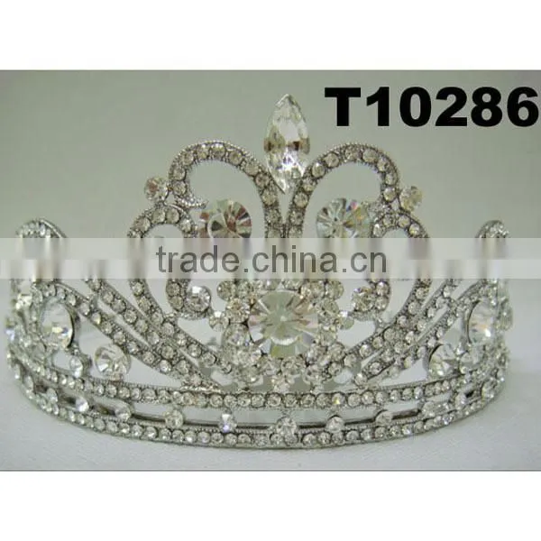 bridal rhinestone tiara wedding hair bridal crown