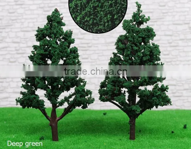 scale plastic model tree in building materials HO 3d models