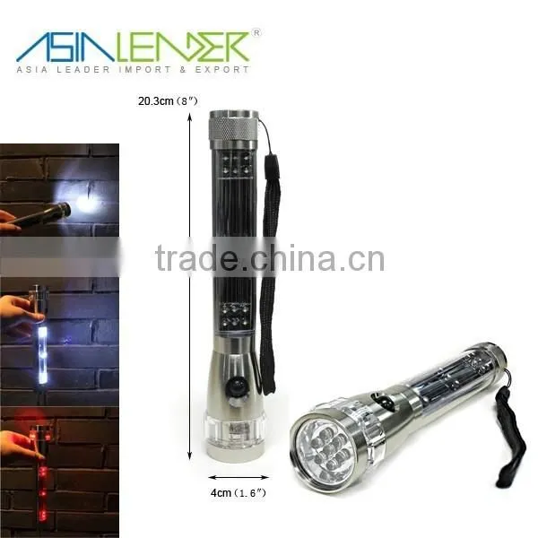High Quality Useful Solar LED Aluminum Flshlight