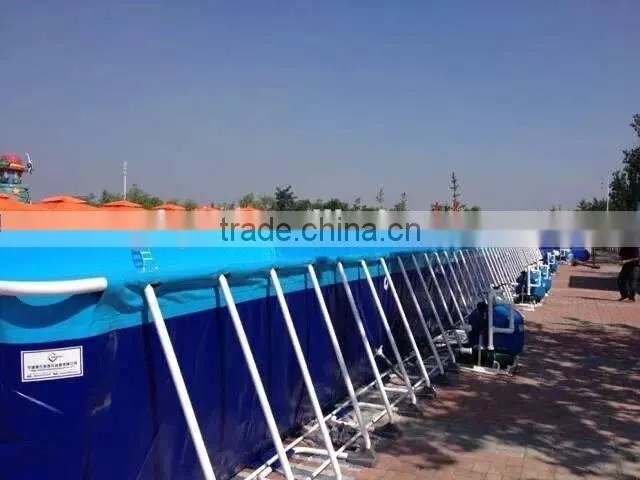 metal frame Ground Stand paddle inflatable Swimming Pool for CE