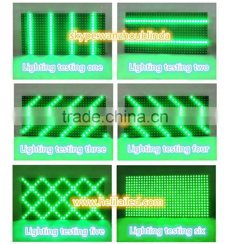 P10 led module Green color 320x160 outdoor waterproof for led display blue/yellow/red/white