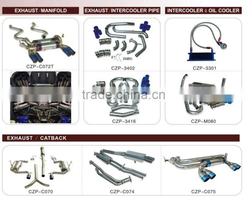 Exhaust catback for Honda CIVIC 2001+ 2/4D EX