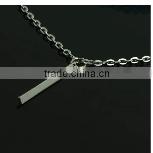 blue crystal intimate fashion teen necklace jewelry, teenage fashion jewelry