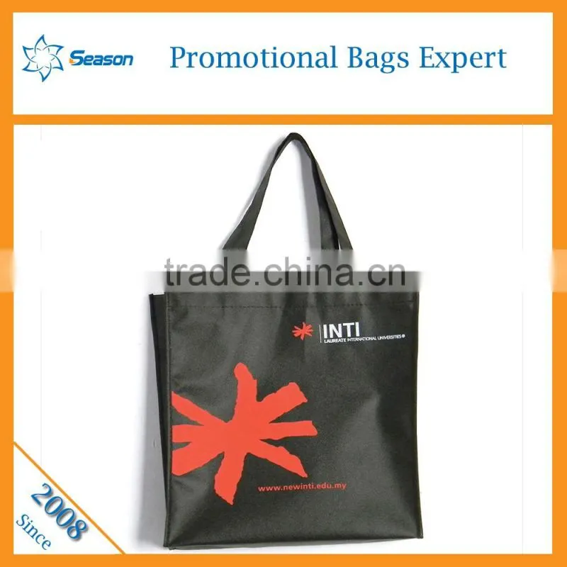 Wholesale non woven shopping bag branded shopping bag